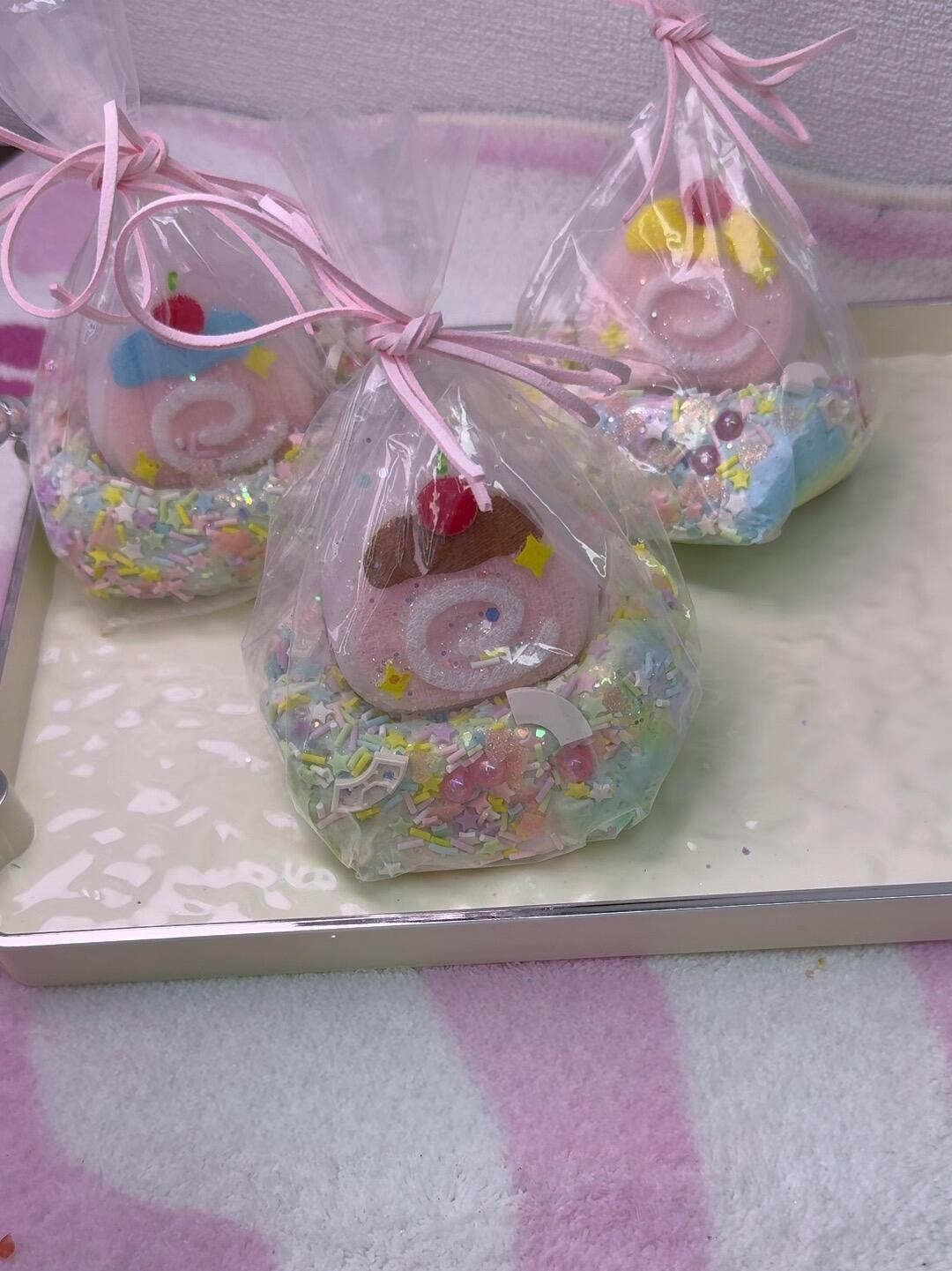 Crispy Stress Ball Fidget Squishy Toy --- Birthday Cake Series