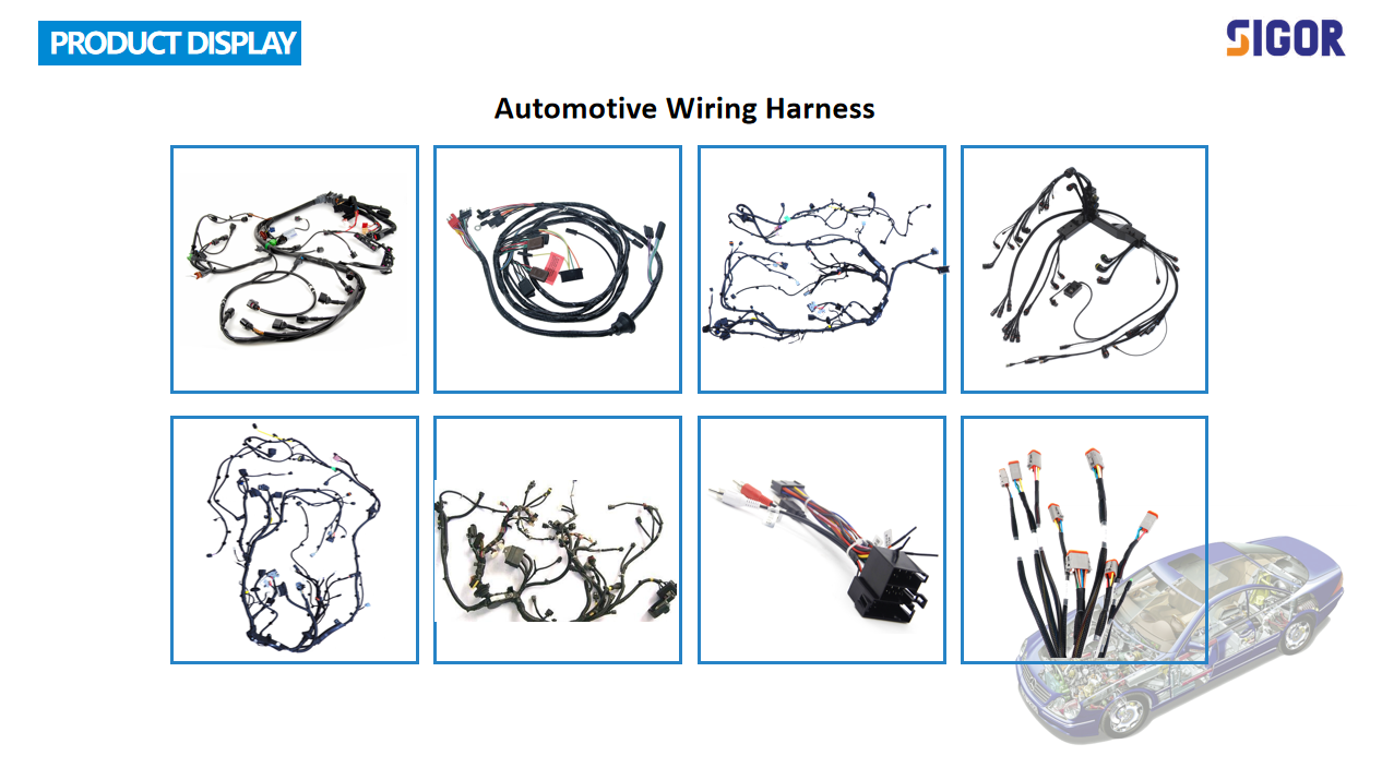 SIGOR Customers Provide Wire Harness Samples Customized With Drawings