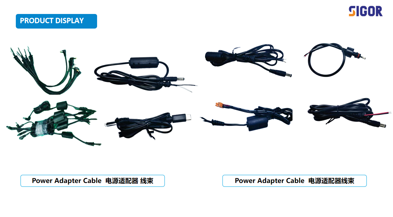 SIGOR Custom IP67 Waterproof RJ45 Jack Wiring Harness Cable