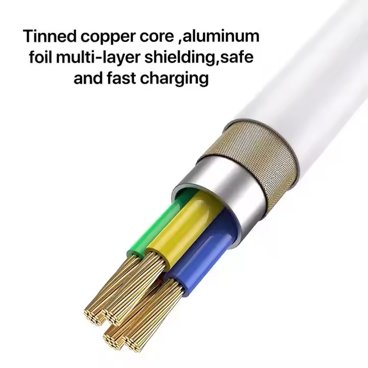 SIGOR New 3A Quick Charging Magnetic Data USB Cable 3 in 1 Fast Charger