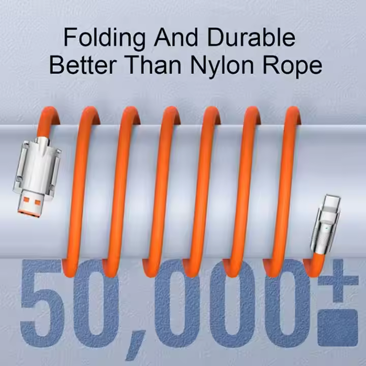 SIGOR Type c to Type c Cable Fast Charging Liquid Silicone Bold Data Cables