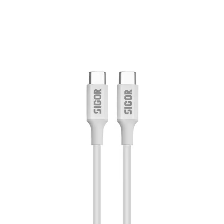 SIGOR Cable Type C to C Charger Data Cables Fast Charging