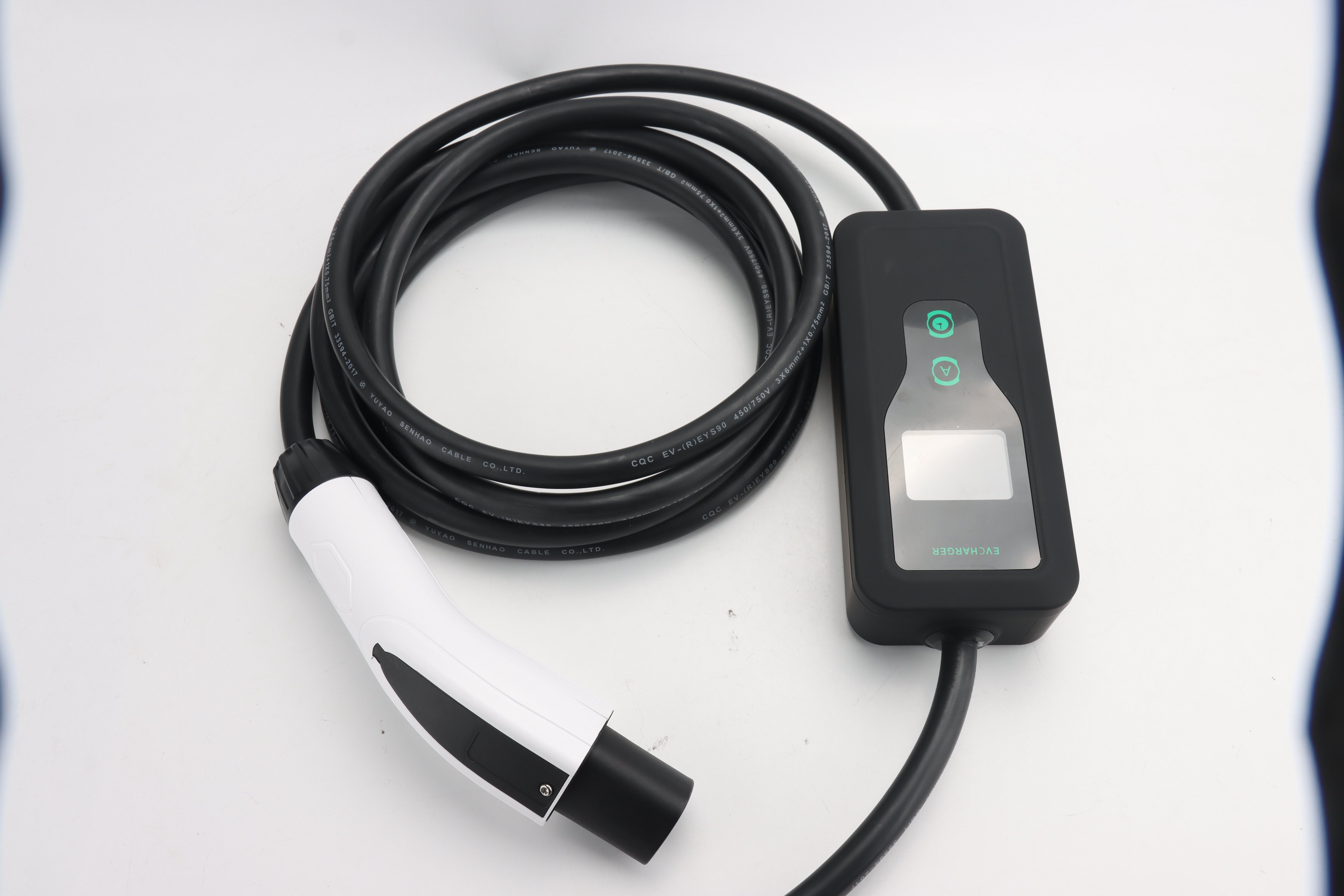 SIGOR Manufacturer Electric Car Adapter Ev Charger Adapter for tesla 32A Single Phase Emobile Ev Charger with LCD for Ev Electric Car