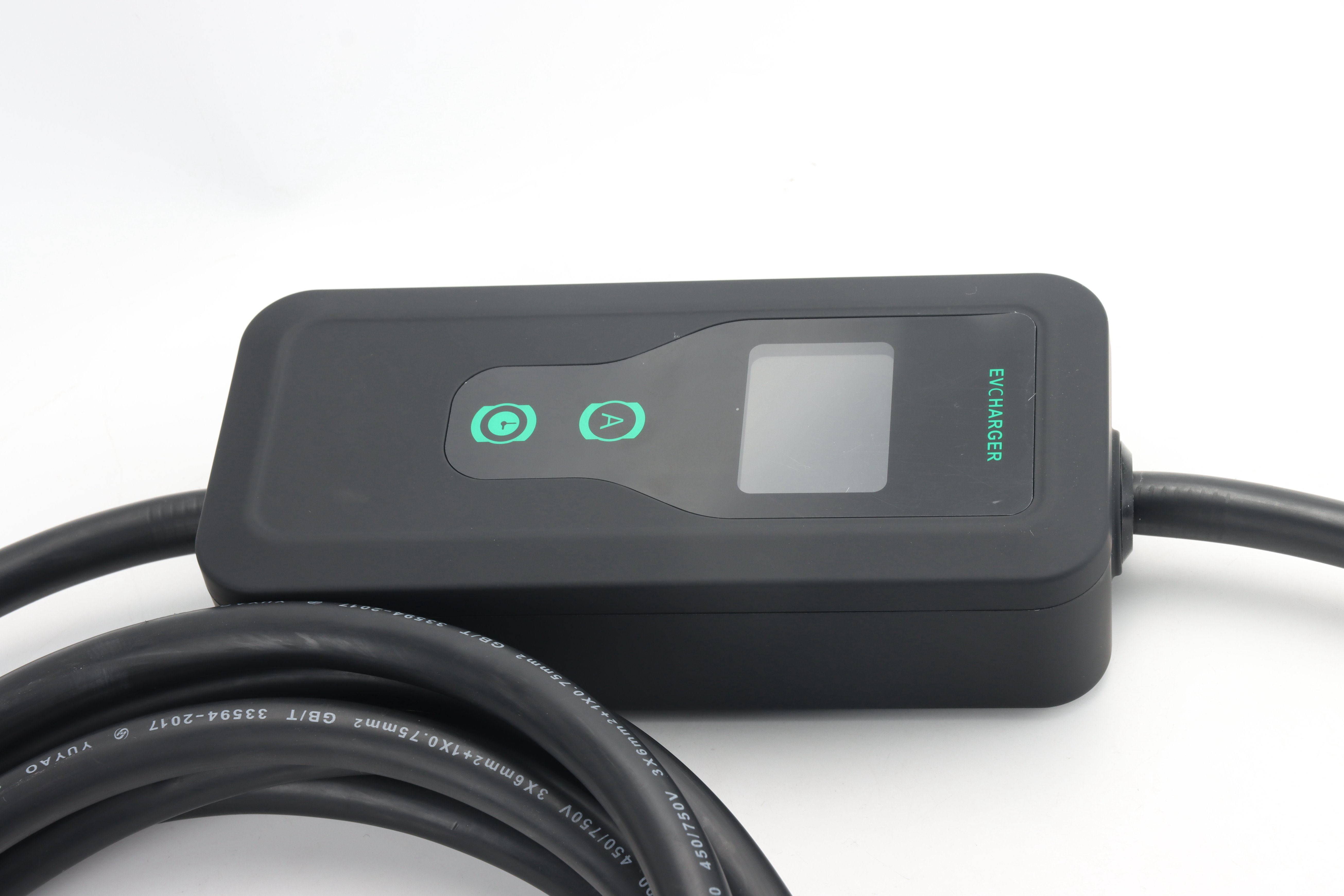 SIGOR Manufacturer Electric Car Adapter Ev Charger Adapter for tesla 32A Single Phase Emobile Ev Charger with LCD for Ev Electric Car