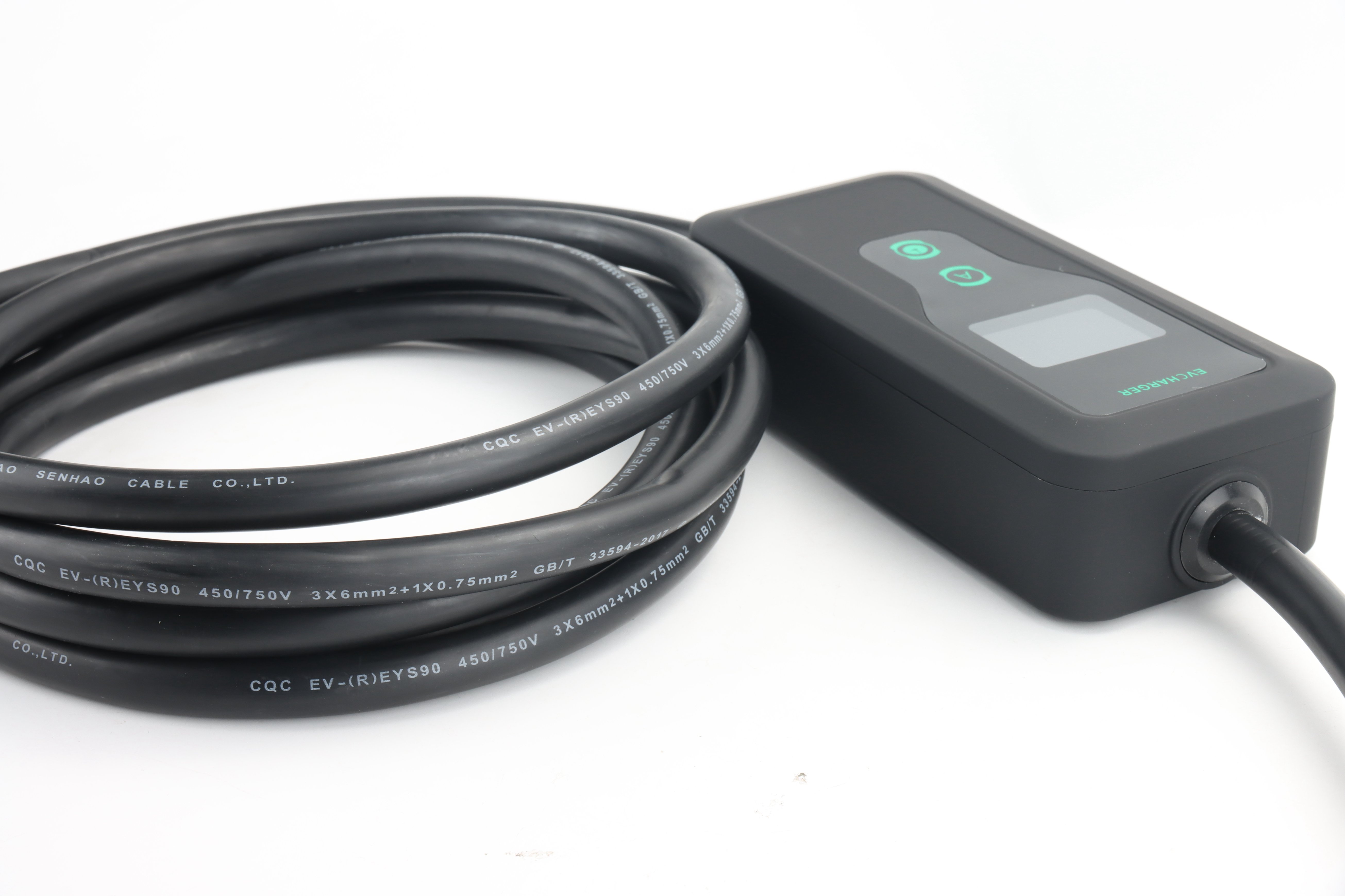 SIGOR Manufacturer Electric Car Adapter Ev Charger Adapter for tesla 32A Single Phase Emobile Ev Charger with LCD for Ev Electric Car