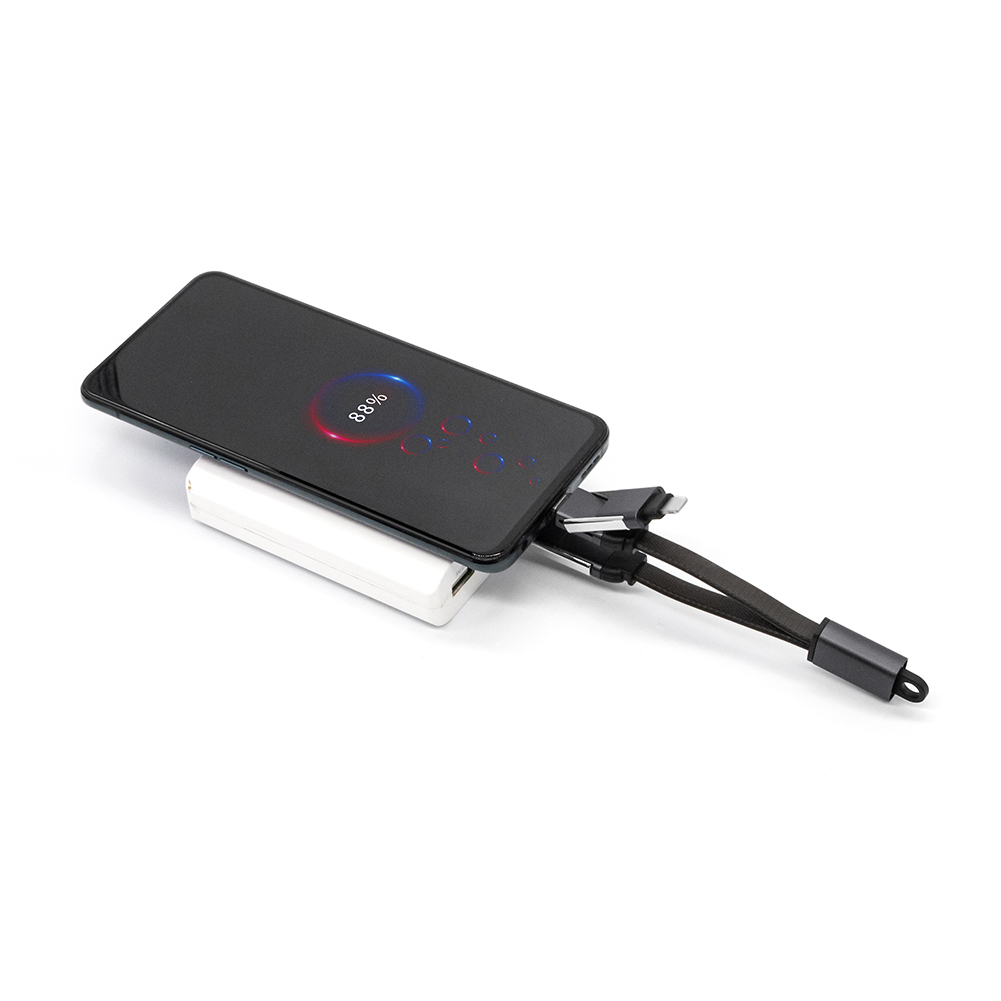 SIGOR Universal keychain USB data cable Type C 4 in 1 fast charging cable