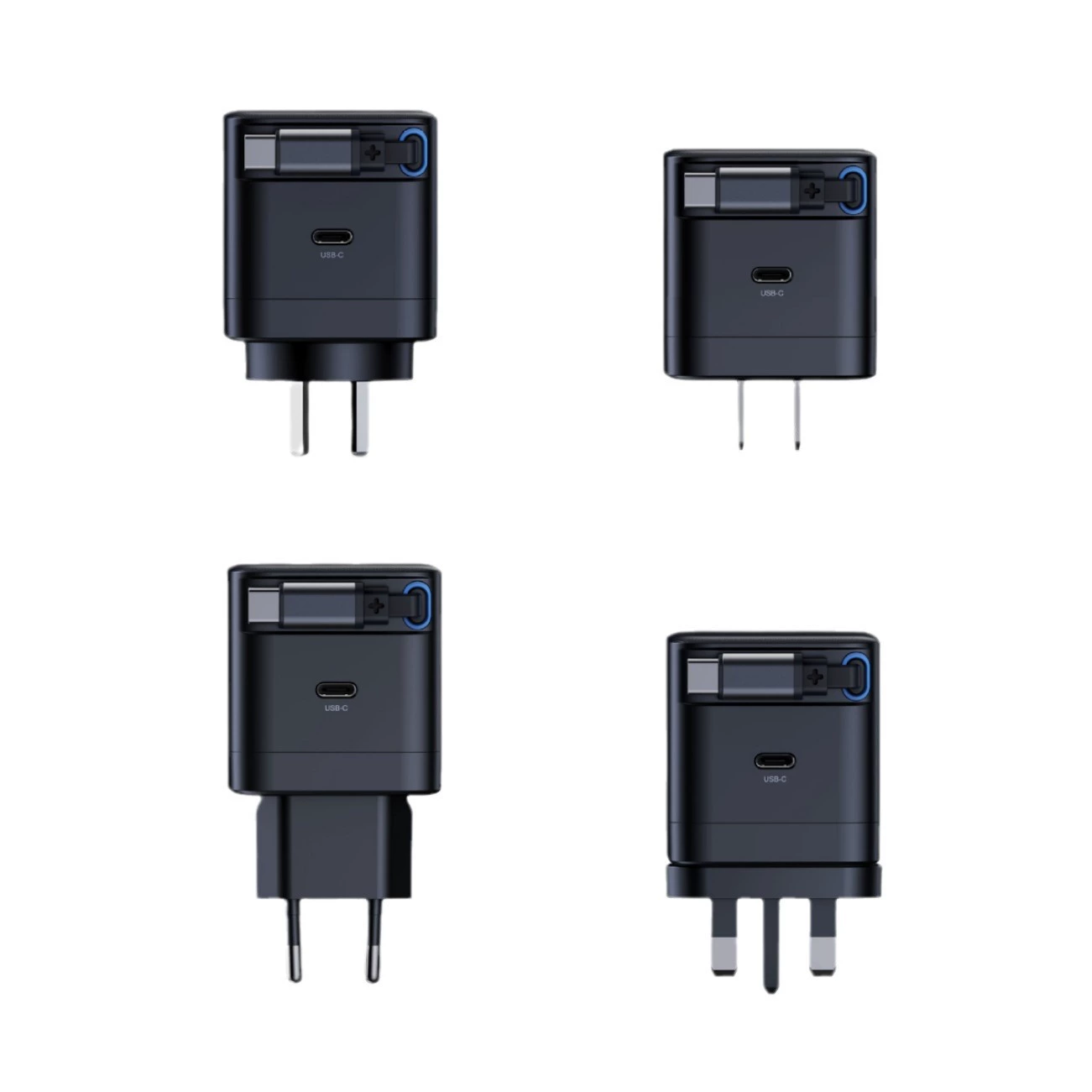 SIGOR 35W/65W USB-C Fast Charger Retractable Phone GaN Charger