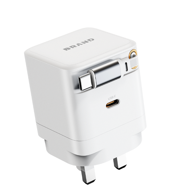 SIGOR 35W/65W USB-C Fast Charger Retractable Phone GaN Charger