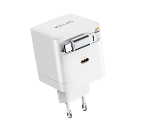 SIGOR 35W/65W USB-C Fast Charger Retractable Phone GaN Charger