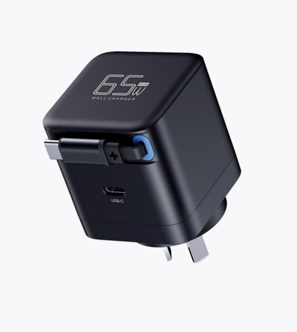 SIGOR 35W/65W USB-C Fast Charger Retractable Phone GaN Charger