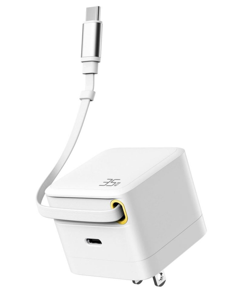 SIGOR 35W/65W USB-C Fast Charger Retractable Phone GaN Charger