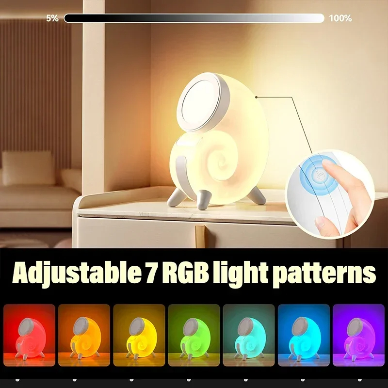 SIGOR Magnetic Wireless Charger Base LED Night Light Phone Fast Charging Adaptor