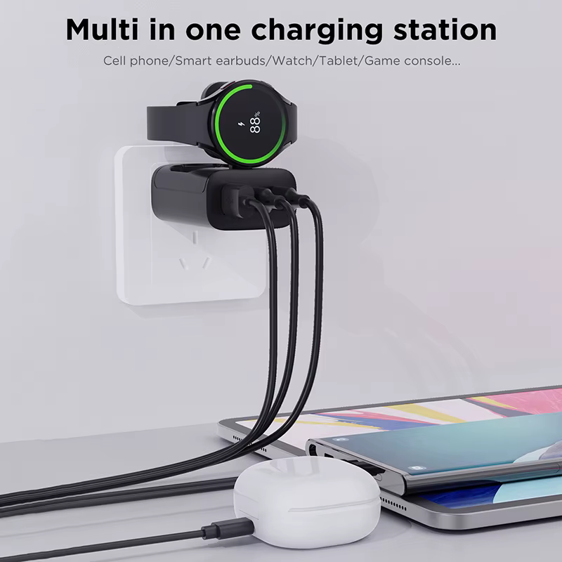 SIGOR QC3.0 fast Wireless charger USB-C wall adapter smart Watch for apple watch