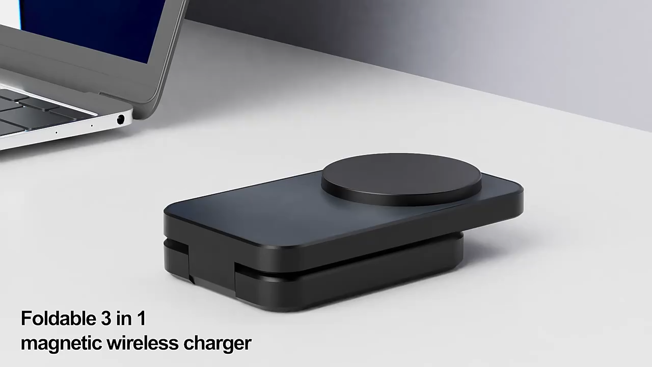 SIGOR New Arrivals Wireless Charging 3 in 1 Foldable Magnetic Multi-function Charger