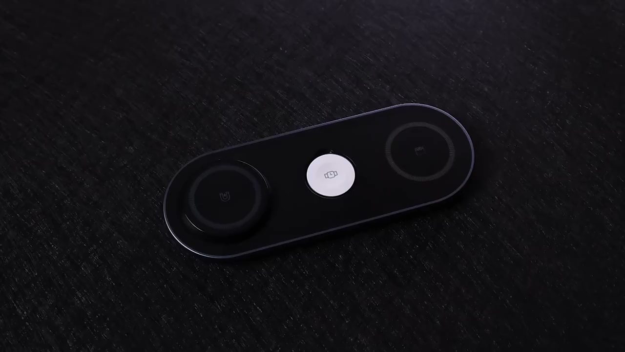 SIGOR 3 in 1 Magnetic Wireless Charging Holder 15W Fast Wireless Charger Stand