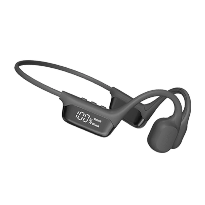 SIGOR New Display Bone Conduction Headphone Waterproof 5.3 Wireless Sports Headset
