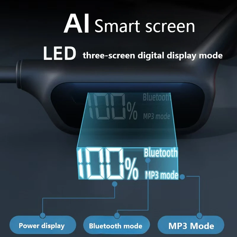 SIGOR Bone Conduction Headphone Wireless Sport Earphones Open Ear TWS