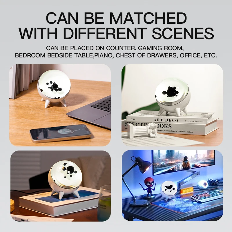 SIGOR Magnetic Fluid Sound Pickup Venom Music Rhythm Lamp