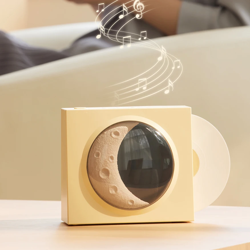 SIGOR 2025 NEW Atmosphere Night Light BT Speaker Portable Digital Clock