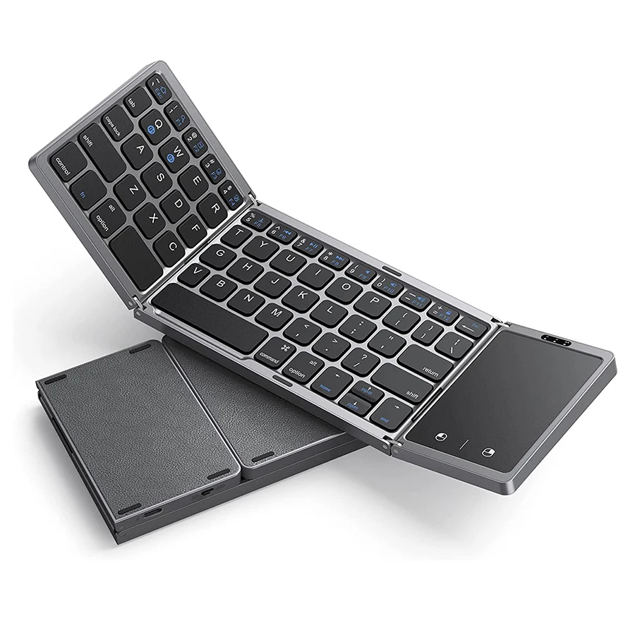 SIGOR Foldable Wireless Bluetooth Keyboard Rechargeable Portable Keyboards