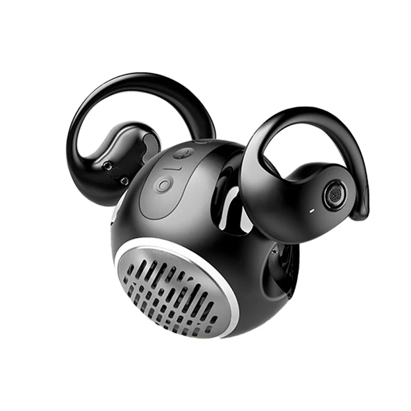 SIGOR Portable 2 in 1 Wireless Speaker With BT Earbuds Mini 360 Surround Stereo Sound With