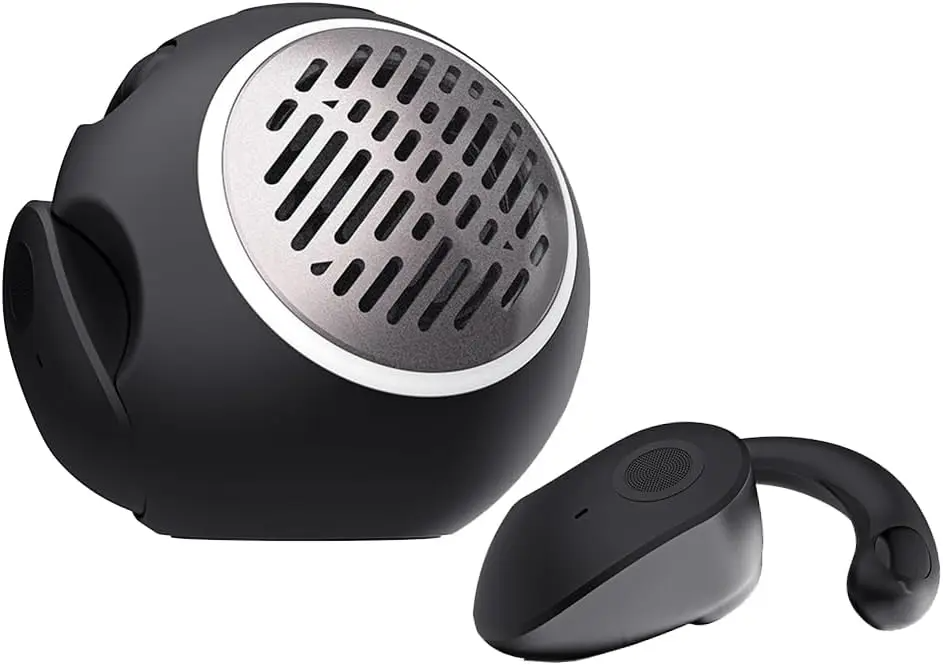 SIGOR Portable 2 in 1 Wireless Speaker With BT Earbuds Mini 360 Surround Stereo Sound With