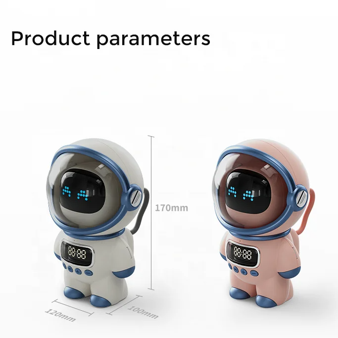SIGOR Hot Sale Astronaut Design Alarm Clock Wireless Dodo BT Speaker