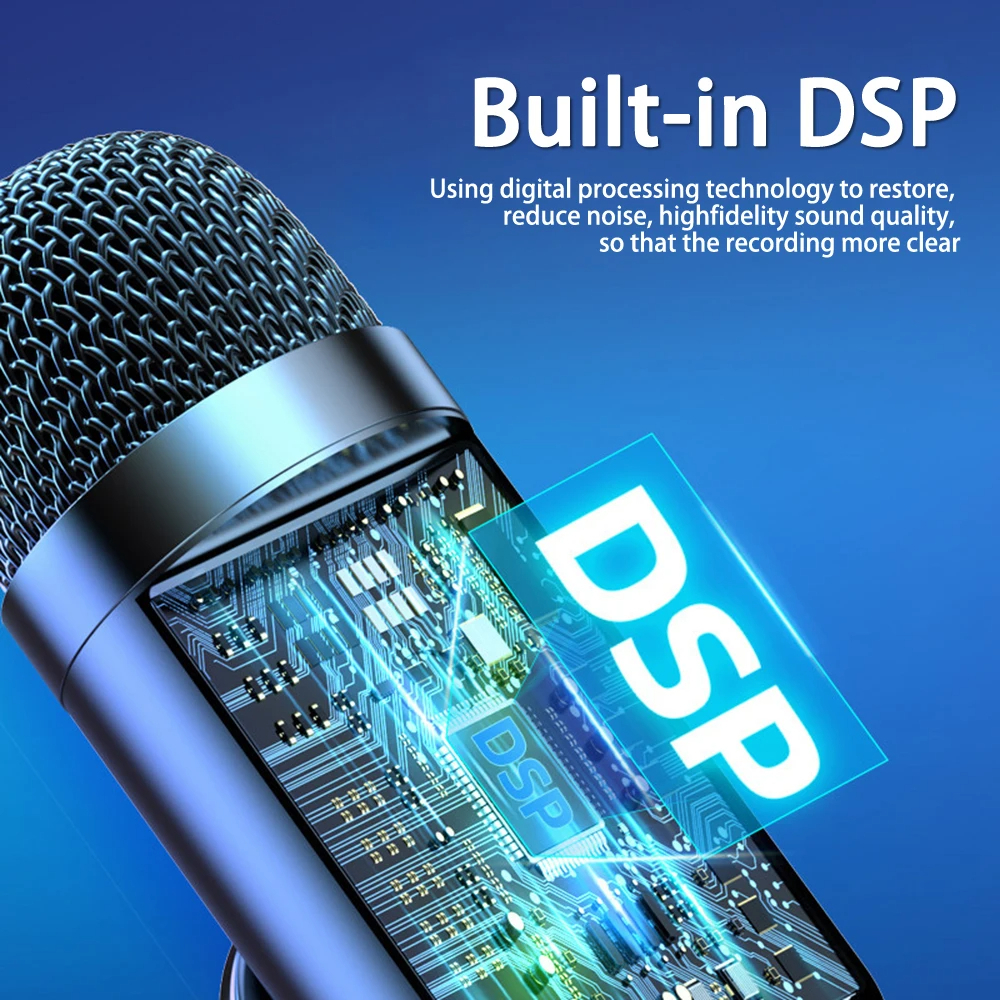 SIGOR USB Gaming PC Microphone Noise Cancelling Mic