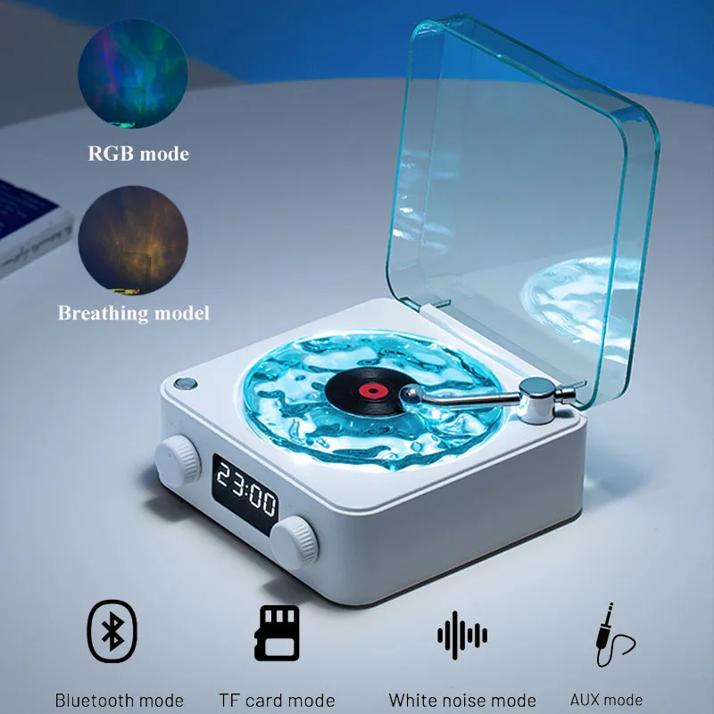 SIGIOR Mini Wave Retro Portable  White Noise Bluetooth Wireless Speaker