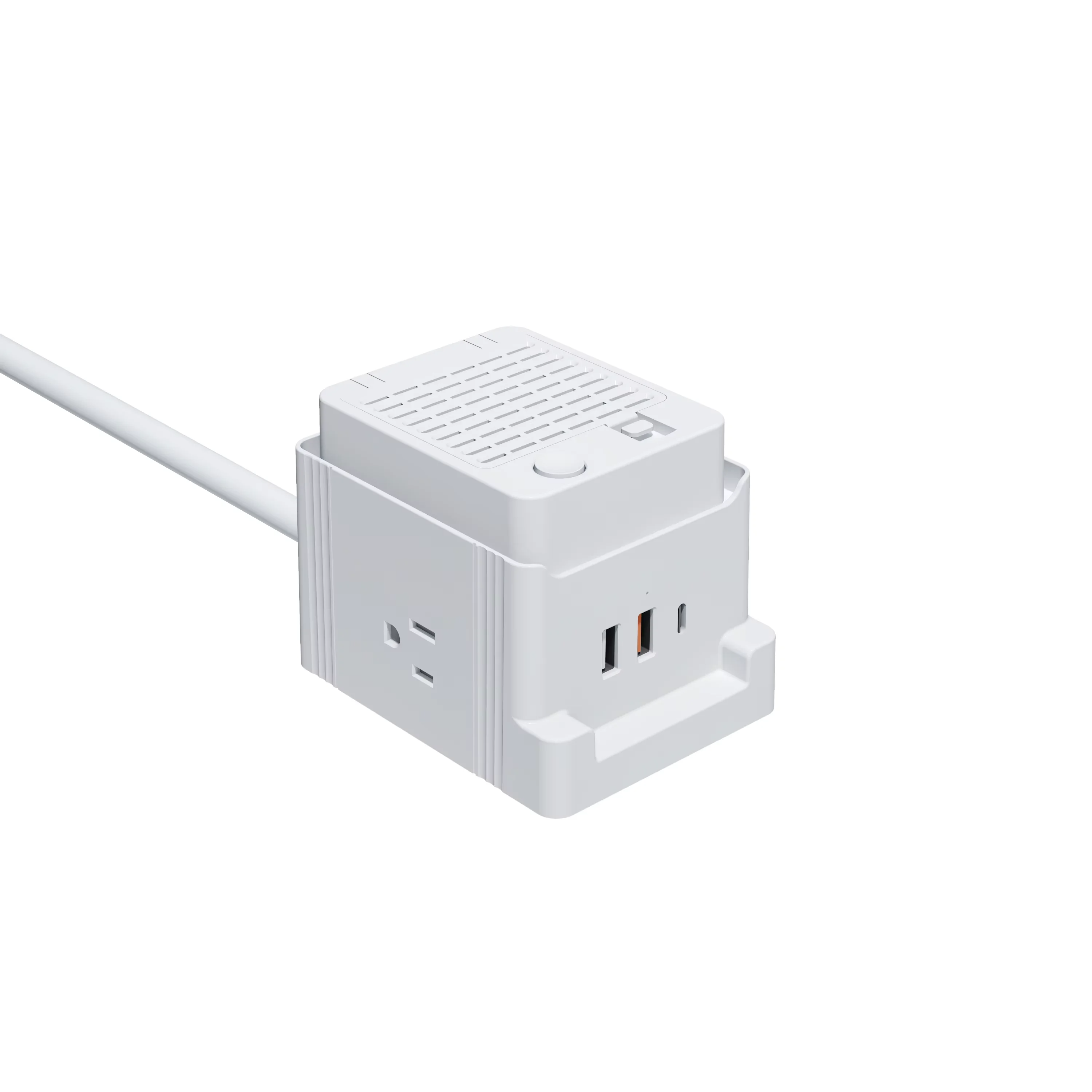 SIGOR Portable Cube Power Outlet Extender 18W Usb Quickly Charge With 20W Usb C Ports