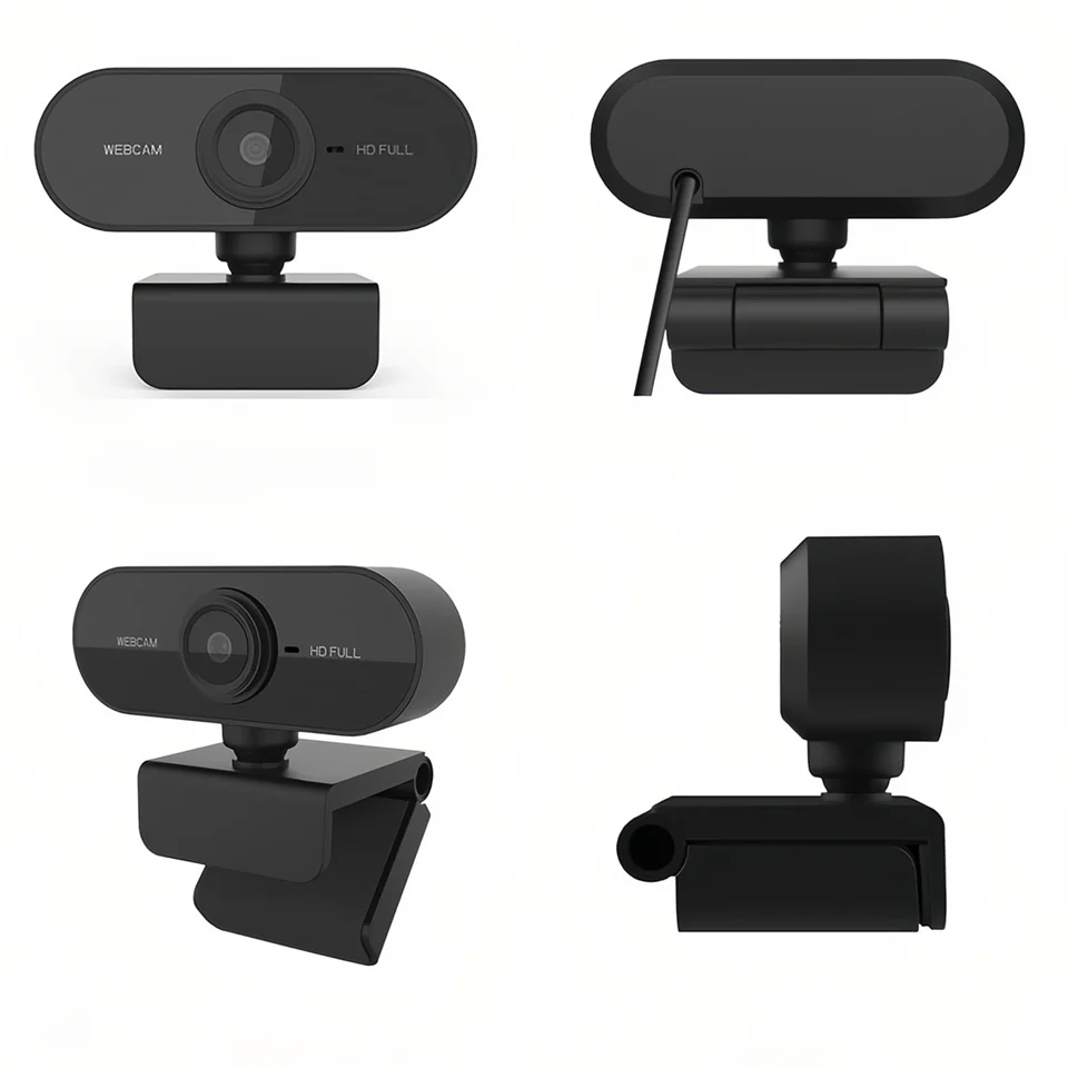 SIGOR 1080P Full HD Mini Webcam Camera with Microphone