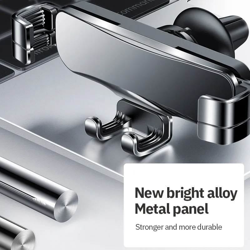 SIGOR Universal Car Air Vent Phone Holder Aluminium Cradle Stand