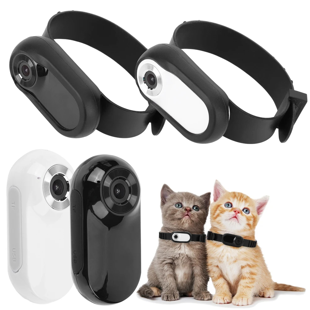 SIGOR Pet Collar Monitor HD 1080p Mini Sports Camera