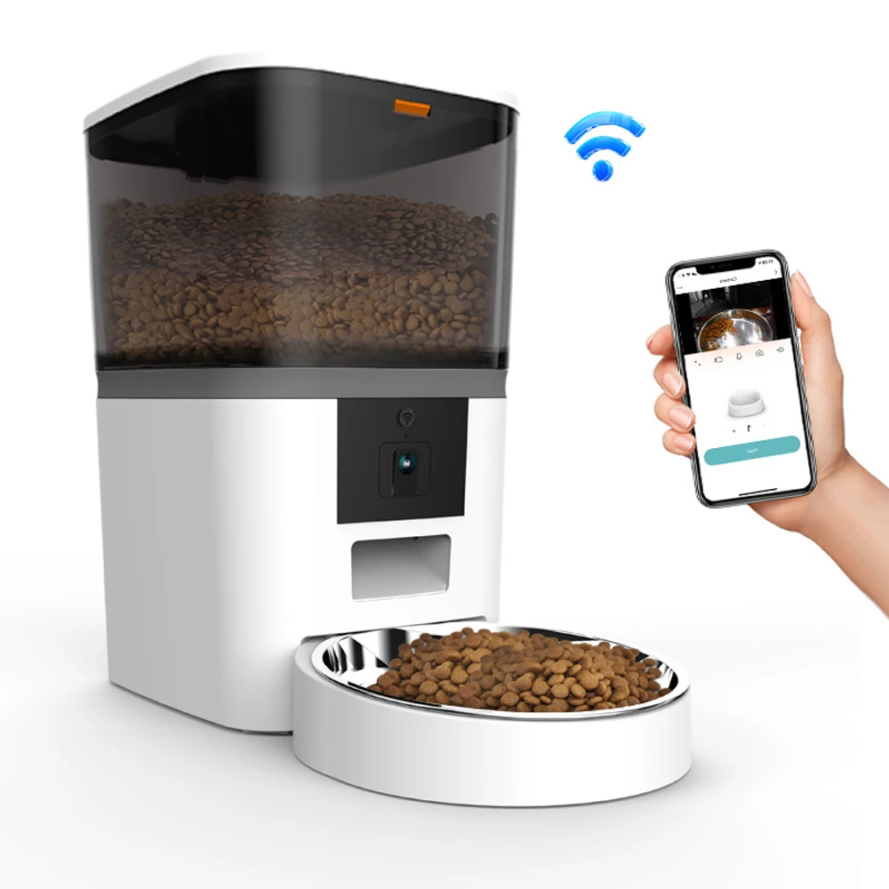 SIGOR 4L With HD Camera Automatic Pet Feeder