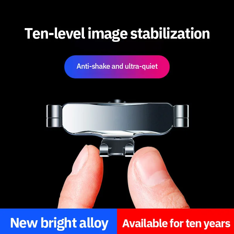 SIGOR Universal Car Air Vent Phone Holder Aluminium Cradle Stand