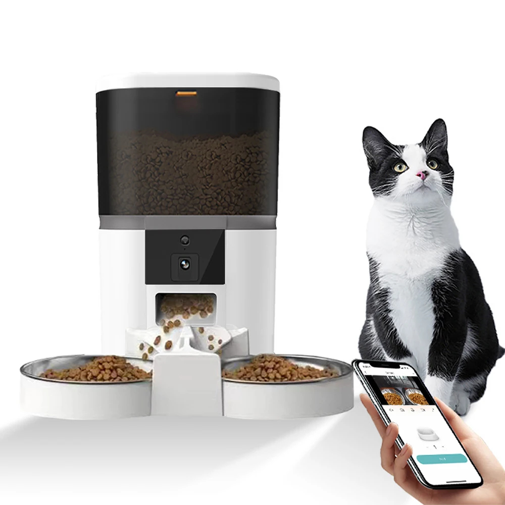 SIGOR 4L With HD Camera Automatic Pet Feeder