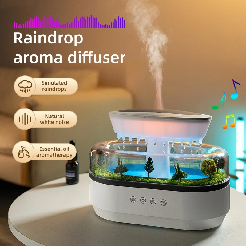 SIGOR 250Ml Rain Drop Ultrasonic Humidifier