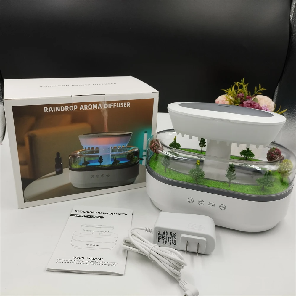 SIGOR 250Ml Rain Drop Ultrasonic Humidifier