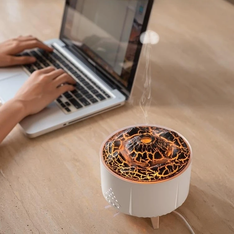 SIGOR Mini Ultrasonic Portable Air Humidifier With Music Speaker