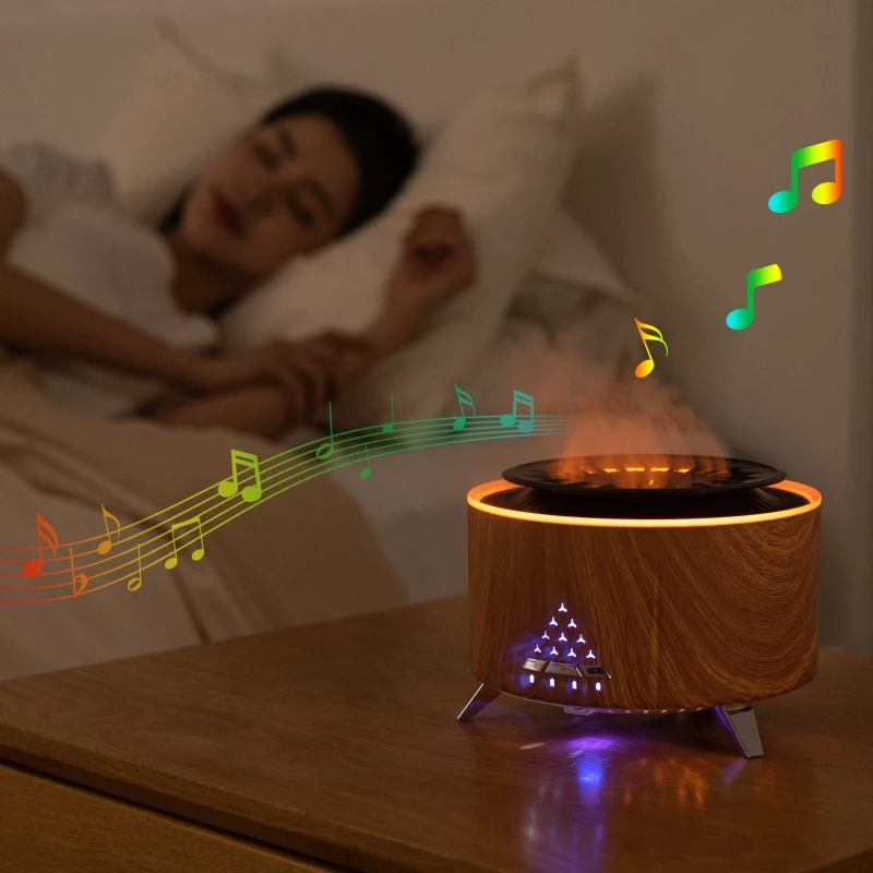 SIGOR Mini Ultrasonic Portable Air Humidifier With Music Speaker