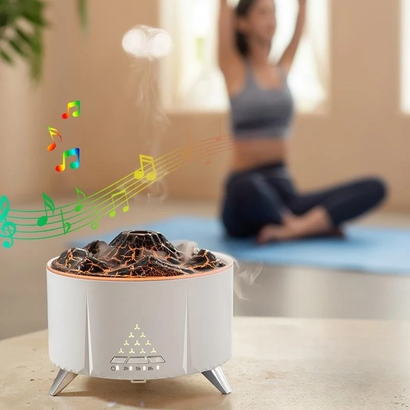 SIGOR Mini Ultrasonic Portable Air Humidifier With Music Speaker