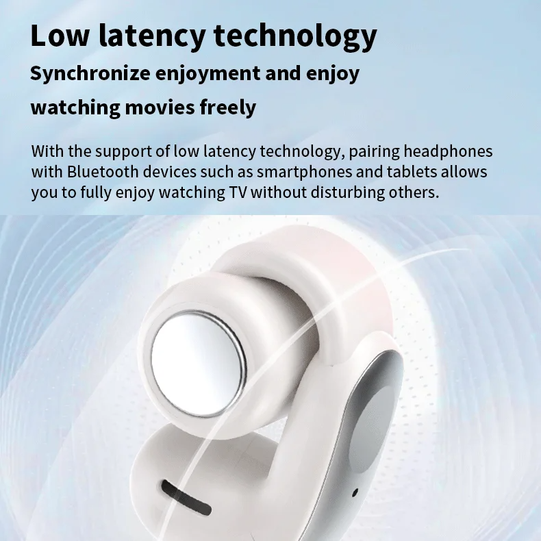 SIGOR Open-Ear OWS Wireless Earbuds LED Battery Sports Earphones