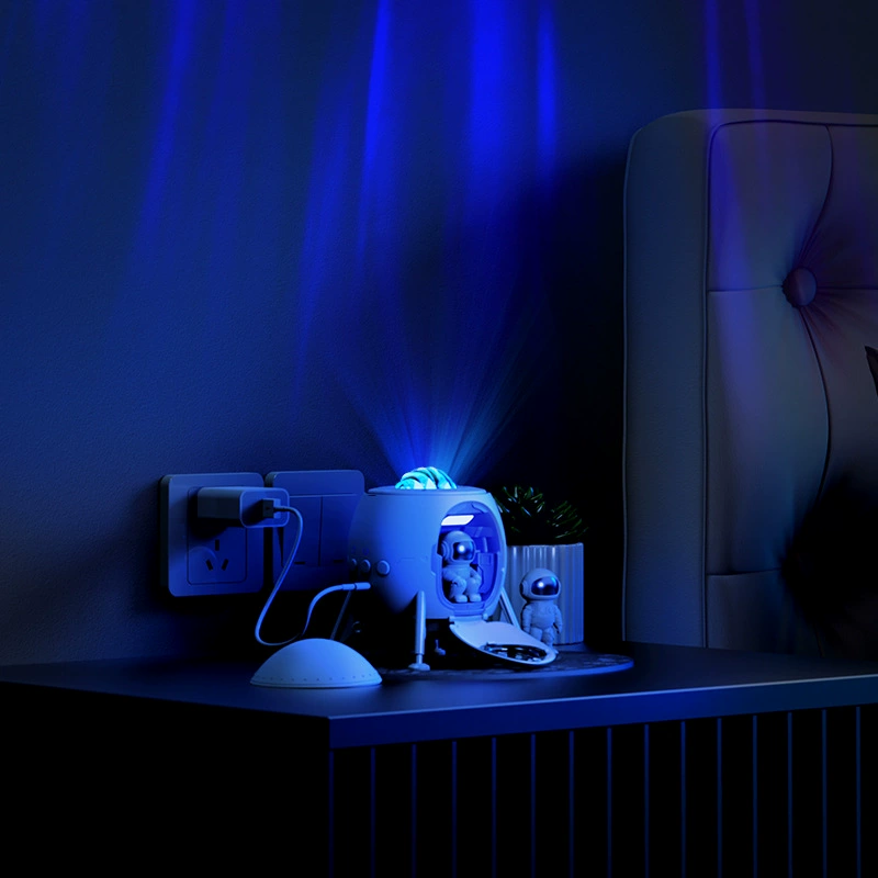 SIGOR Astronaut Lander Projection Starry Sky Atmosphere Night Light Gift