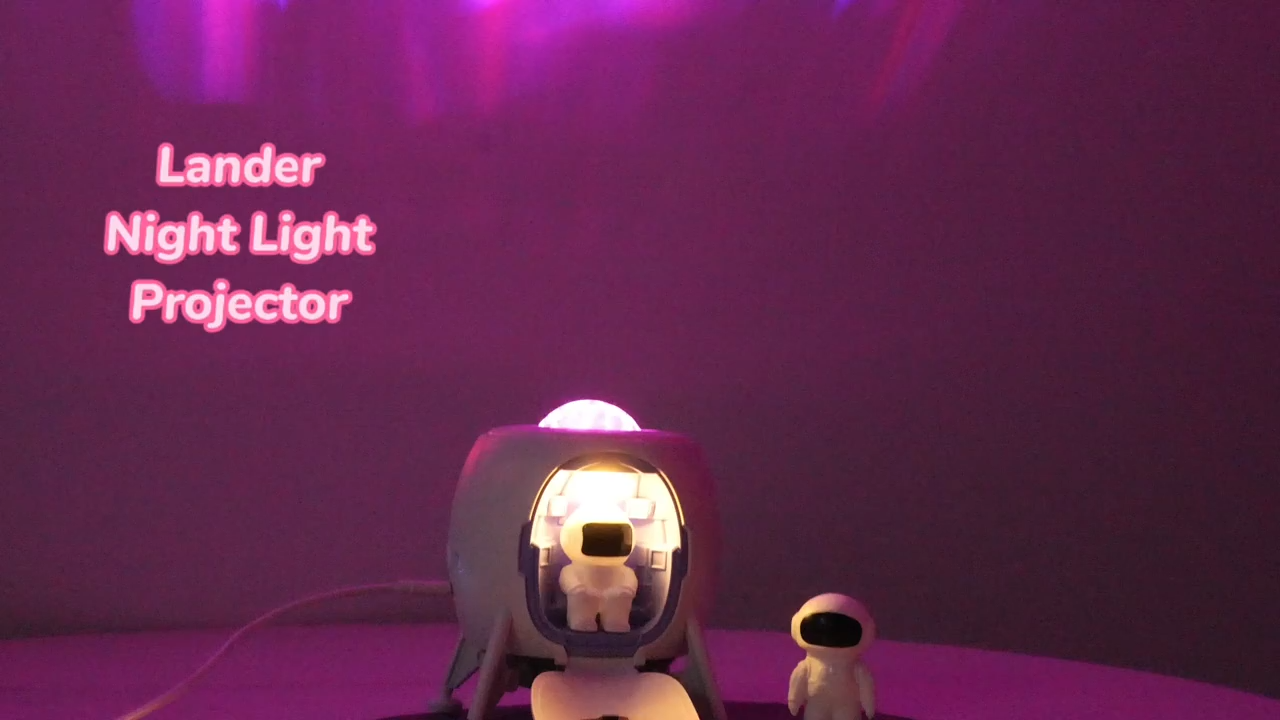 SIGOR Astronaut Lander Projection Starry Sky Atmosphere Night Light Gift