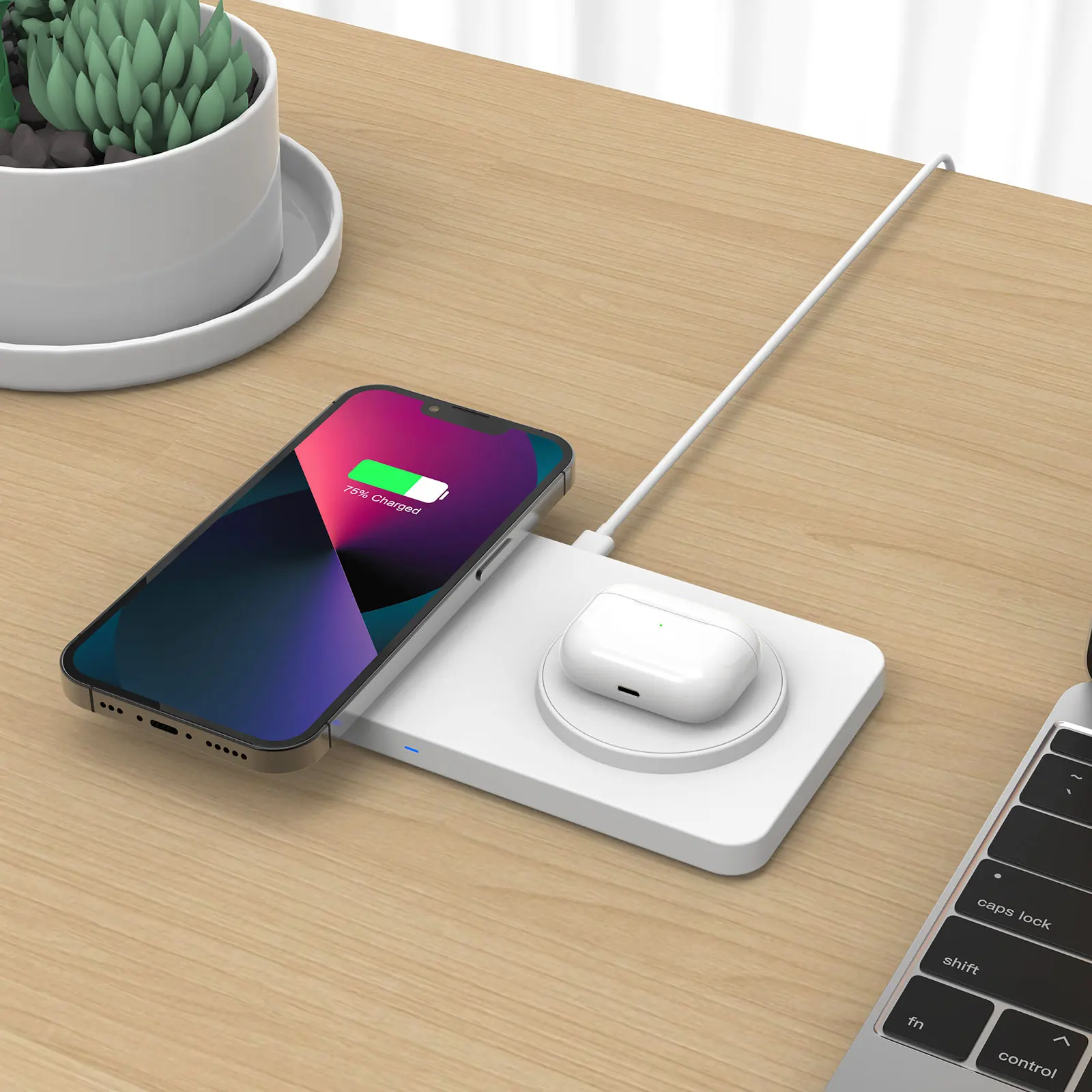 SIGOR Quick Portable Wireless USB-C Cell Phone Charger Fast Charging