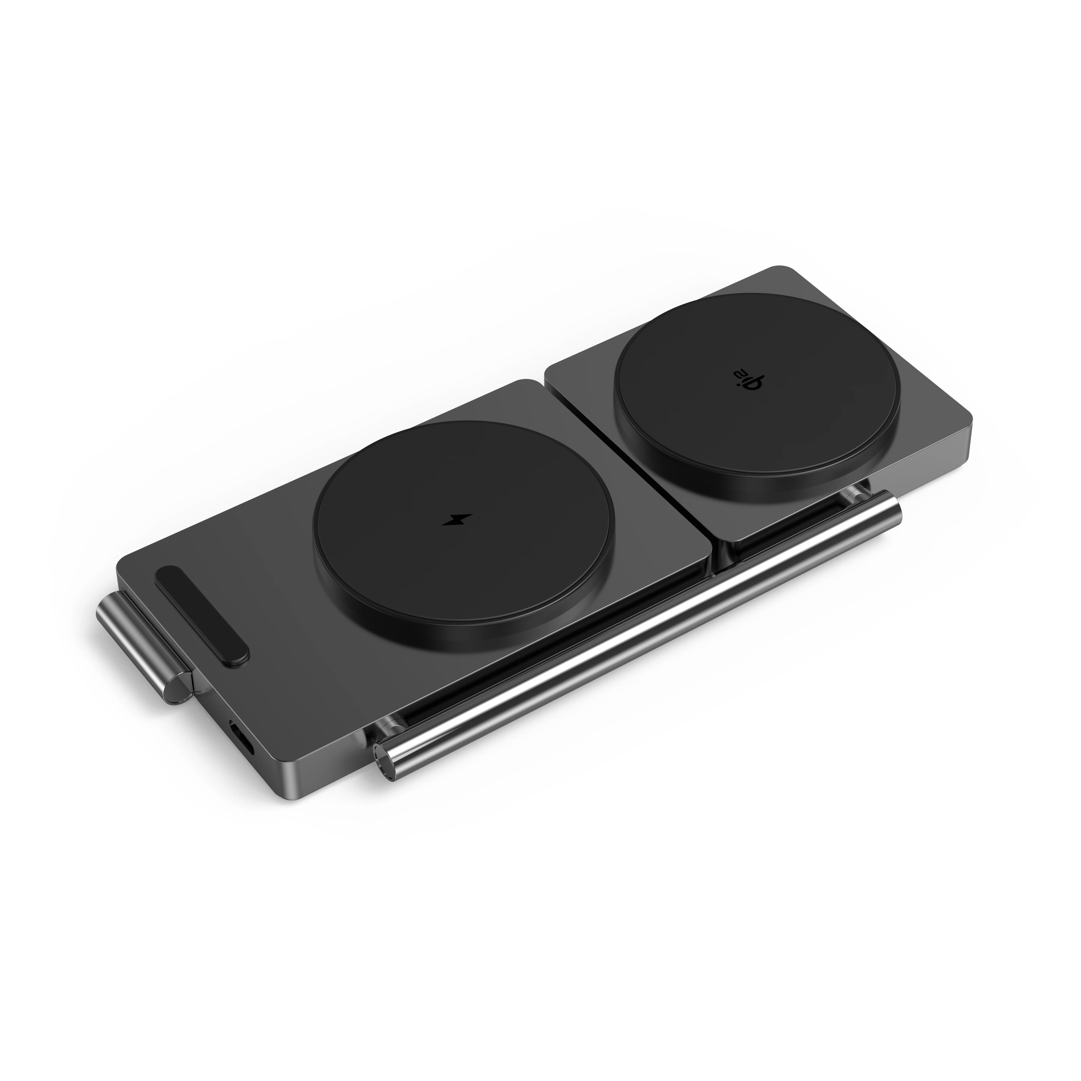 SIGOR Qi2 Wireless Charger 3 in 1 Aluminum Alloy Magnetic Foldable Wireless Charging Stand