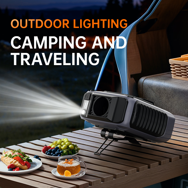 SIGOR 2025 portable outdoor construction site waist-mounted high-speed fan