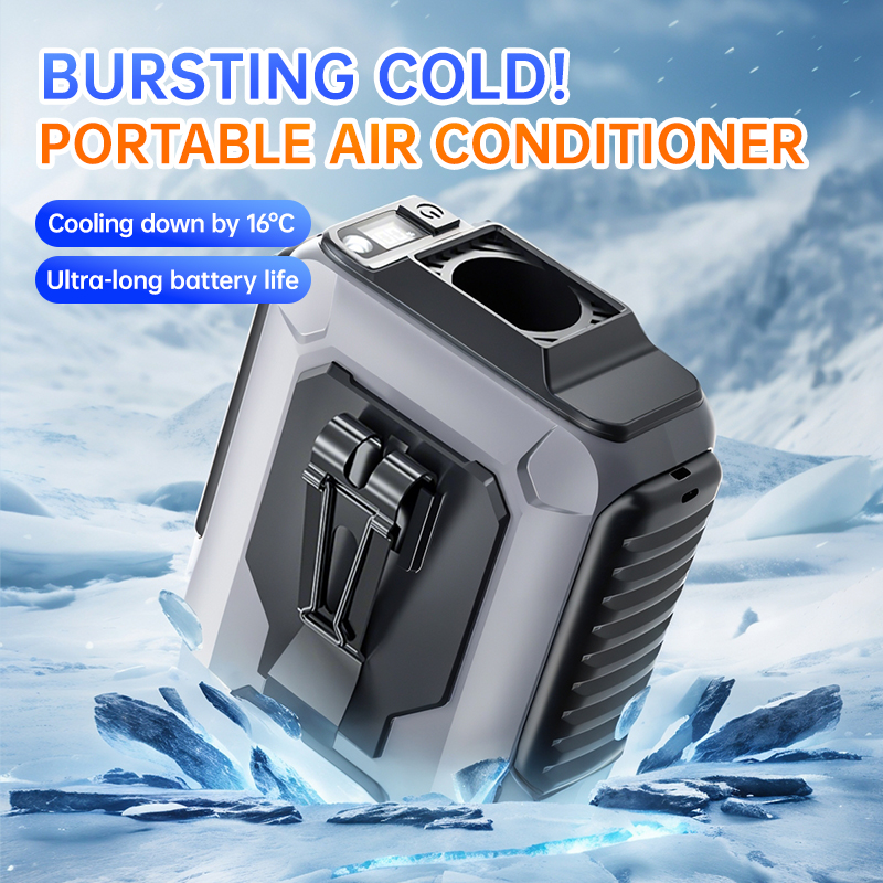 SIGOR 2025 portable outdoor construction site waist-mounted high-speed fan