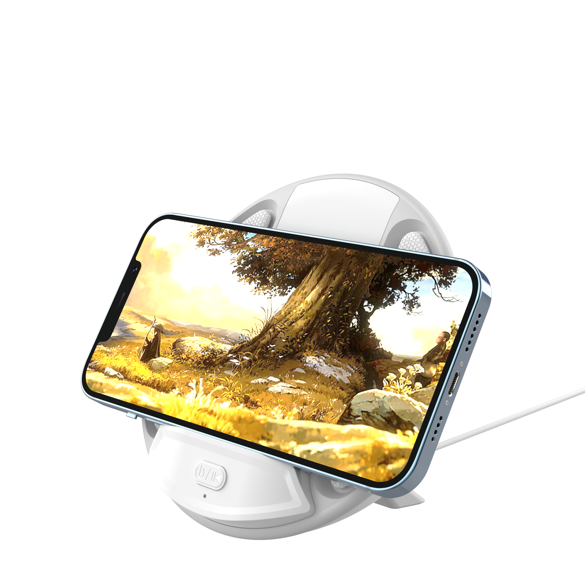 SIGOR Speaker Wireless Charger 15W Wireless Fast Charge