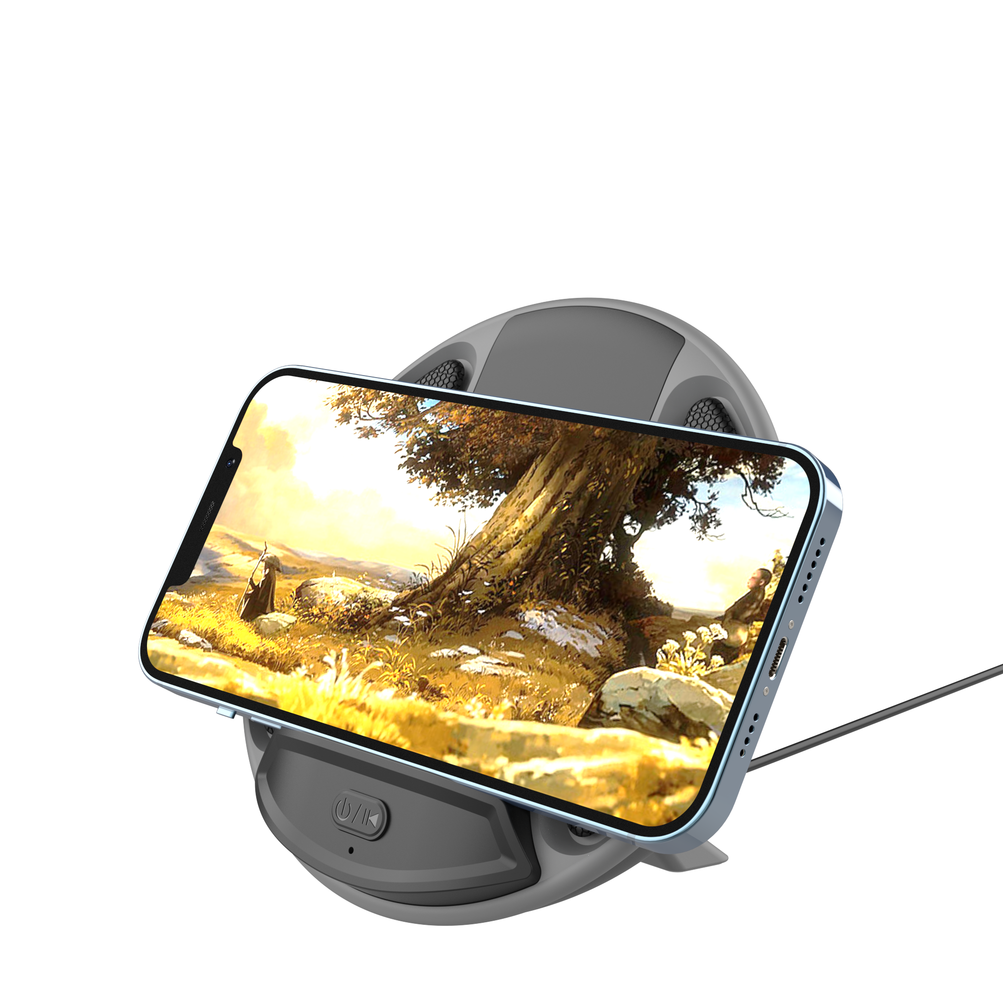 SIGOR Speaker Wireless Charger 15W Wireless Fast Charge